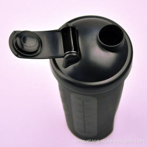 Protein Shaker Bottle with Plastic or 304 Stainless Steel Mixing Ball